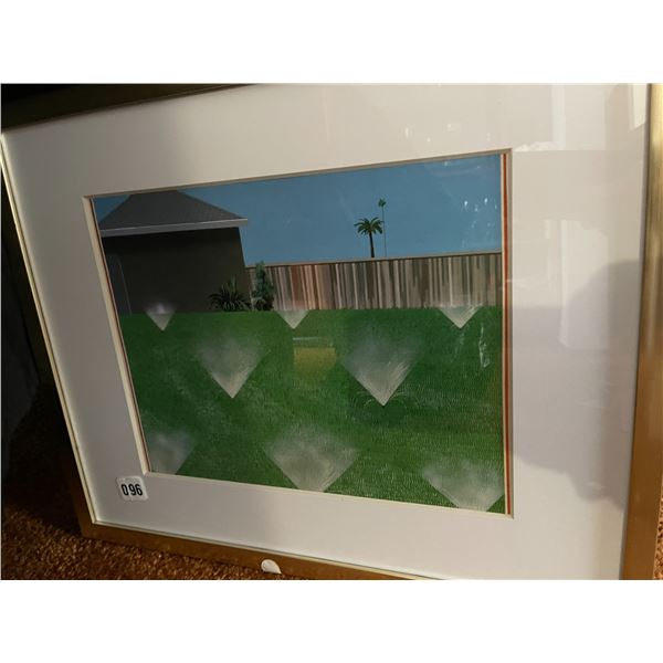 Water Color Print Unsigned 23 x 16.5