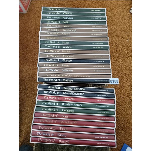 Time-Life Library Of Art "The World Of" Collection