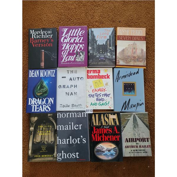 Assorted Fiction Novels