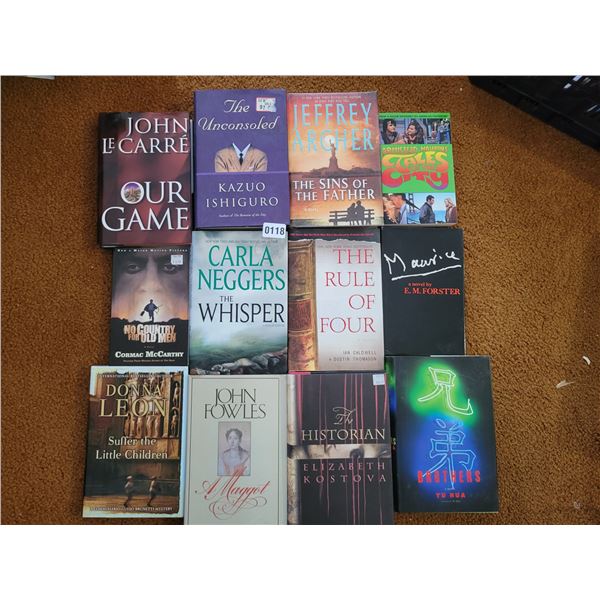Assorted Fiction Books