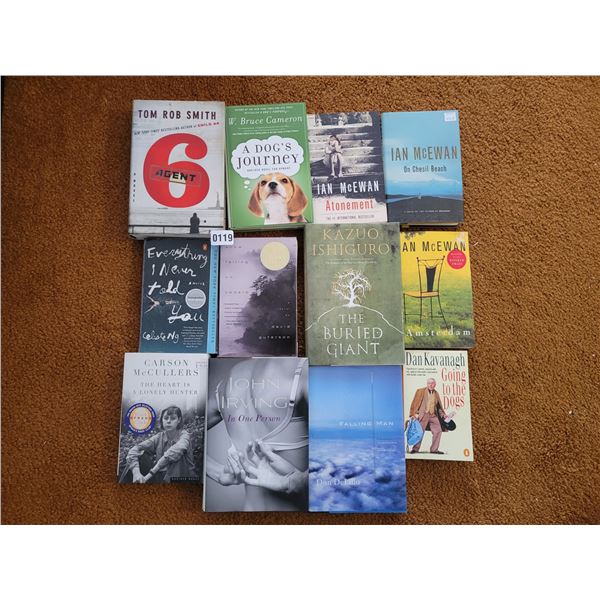 Assorted Fiction Books