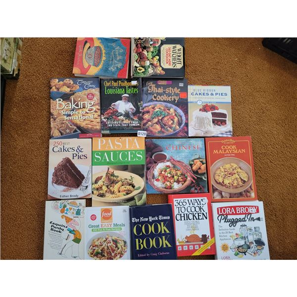 Assorted Cookbooks