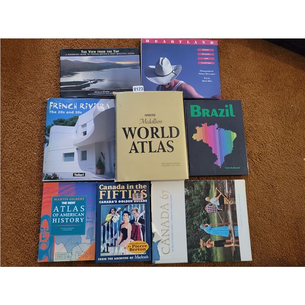 Atlas, Geography, & Travel Books