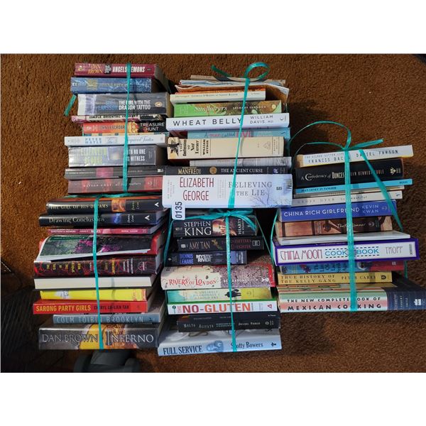 Assorted Fiction Novels