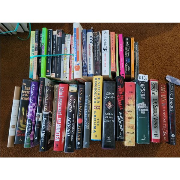 Assorted Fiction Novels