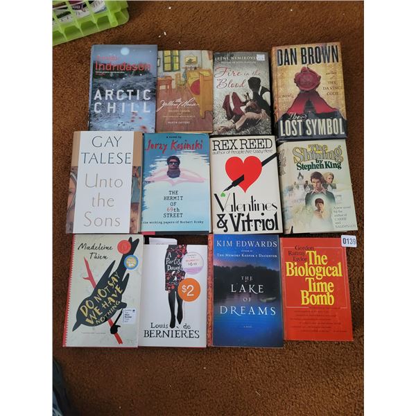 Assorted Fiction Books