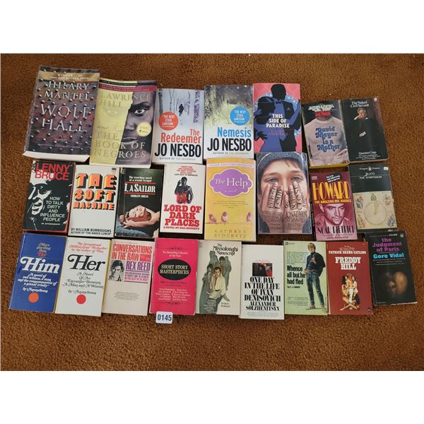 Assorted Fiction Novels (Paperback)