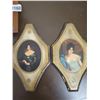 Image 4 : Antique Italian Mirror - Portrait Paintings & Red Deco Box