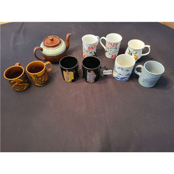 Assorted Mugs & Teapots