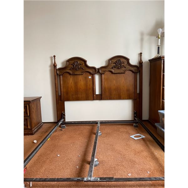 Wood Bed Frame 61.5 x 49
