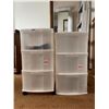 Image 1 : Plastic Drawers on Wheels