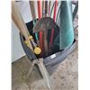Image 2 : Various Gardening Tools & Large Garbage Can
