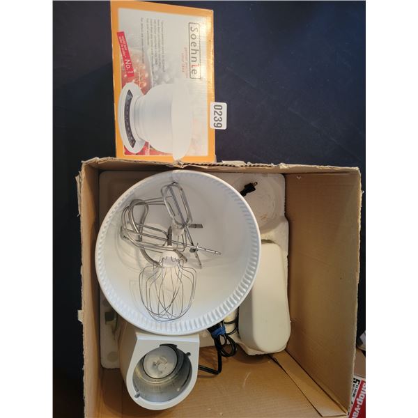 Braun Mixer & German Scale