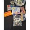 Image 2 : Crafting Supplies - Marbles - Colored Rocks - Steel Wool