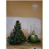 Image 1 : Porcelain Light-up Christmas Tree with Removable Bulbs