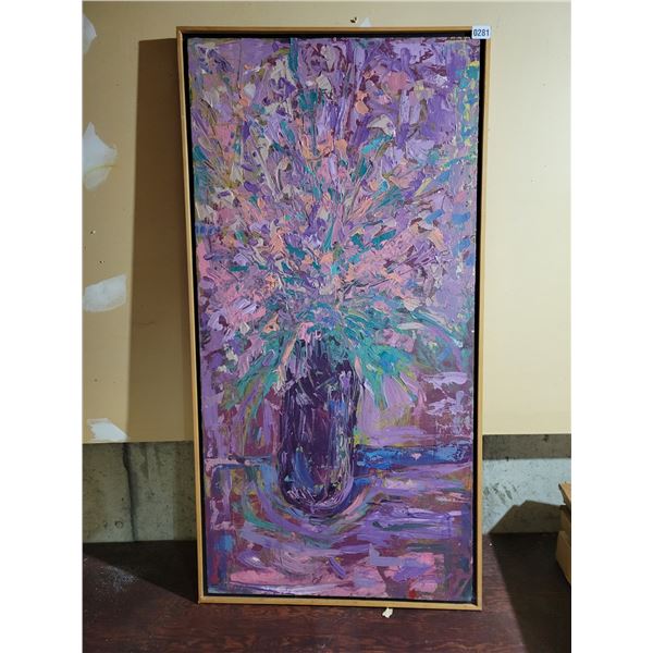 Original Oil Painting by Tan 50 x 25