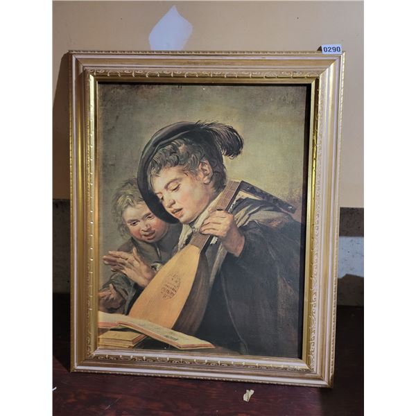 Framed Oil Painting Unsigned 23 x 28