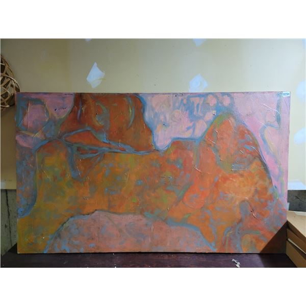 Oil Painting By Tan 60 x 36