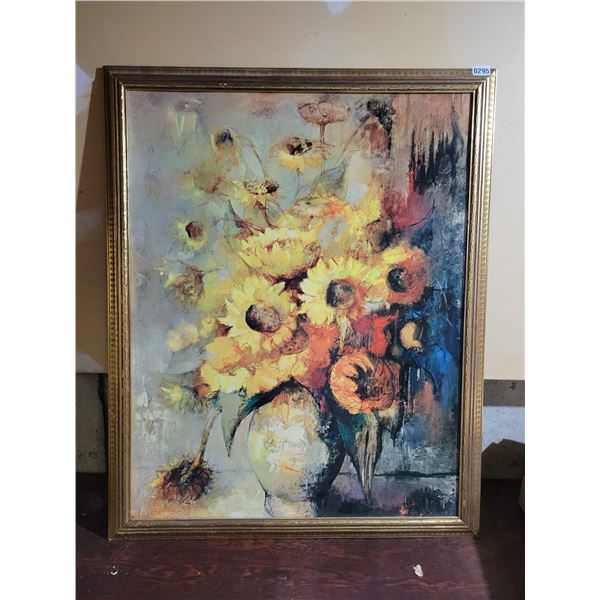 Framed Oil Painting Unsigned 34 x 42