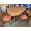 Image 1 : Retro Dining Table with 4 Chairs