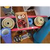 Image 3 : Mixed Free Weights - Lifting Bench - Yoga Mat - Roller - Jump Rope