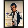 Image 2 : ROGER MOORE SIGNED 8X10 PHOTO (RA COA)