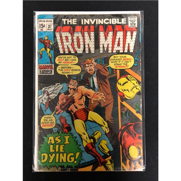 The Invincible IRON MAN #37 (MARVEL COMICS)