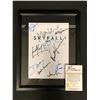 Image 2 : JAMES BOND SKYFALL CAST SIGNED SCRIPT COVER FRAMED ( RA COA)