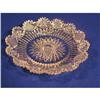 Image 1 : Crystal, cut glass, candy dish 7"