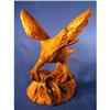 Image 1 : Handcarved eagle figurine, 13"