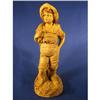 Image 1 : Boy fishing figurine, 14" marked R&L