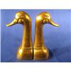 Image 1 : Heavy brass Duck bookends, 9 ½"