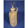 Image 1 : Cut glass decanter, 13"