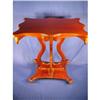 Image 1 : Mahogany parlor table, 28" l x 20" w x 28"