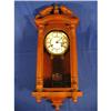 Image 1 : German, “Emperor” clock, 24 ½", wooden case
