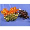 Image 1 : 3 sets, acrylic grapes, 13", three colors