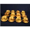 Image 1 : 12 bone china cups and saucers