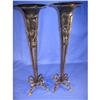 Image 1 : Pair of 36" tin and iron flower stands