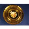 Image 1 : Regency bone china plate in 17" brass tray