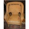 Image 1 : Wicker rocking chair