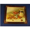 Image 1 : 16 ½" x19 ½" oak framed size, fruit litho