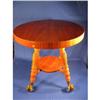 Image 1 : Mahogany parlor table, large ball & claw feet