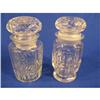 Image 1 : 2 - 2 ½ " bottles w/glass stoppers
