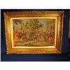 Image 1 : 30" x 40" Framed sizeTapestry. European scene
