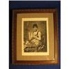 Image 1 : 16" x 19" Flower Girl,Framed Gravure