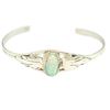 Image 1 : Navajo Opal Cuff Bracelet Sterling Silver