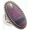 Image 1 : Old Pawn Navajo Petrified Wood Ring Sz 6