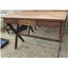 Image 1 : Wooden Console Table w/ 3 Drawers 60" x 24" x 44"H