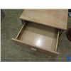 Image 3 : Samuelson Wooden Side Table / Drawer & Undershelf 24" x 21" x 26"H