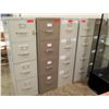 Image 1 : Qty 5 HON 4 Drawer File Cabinets